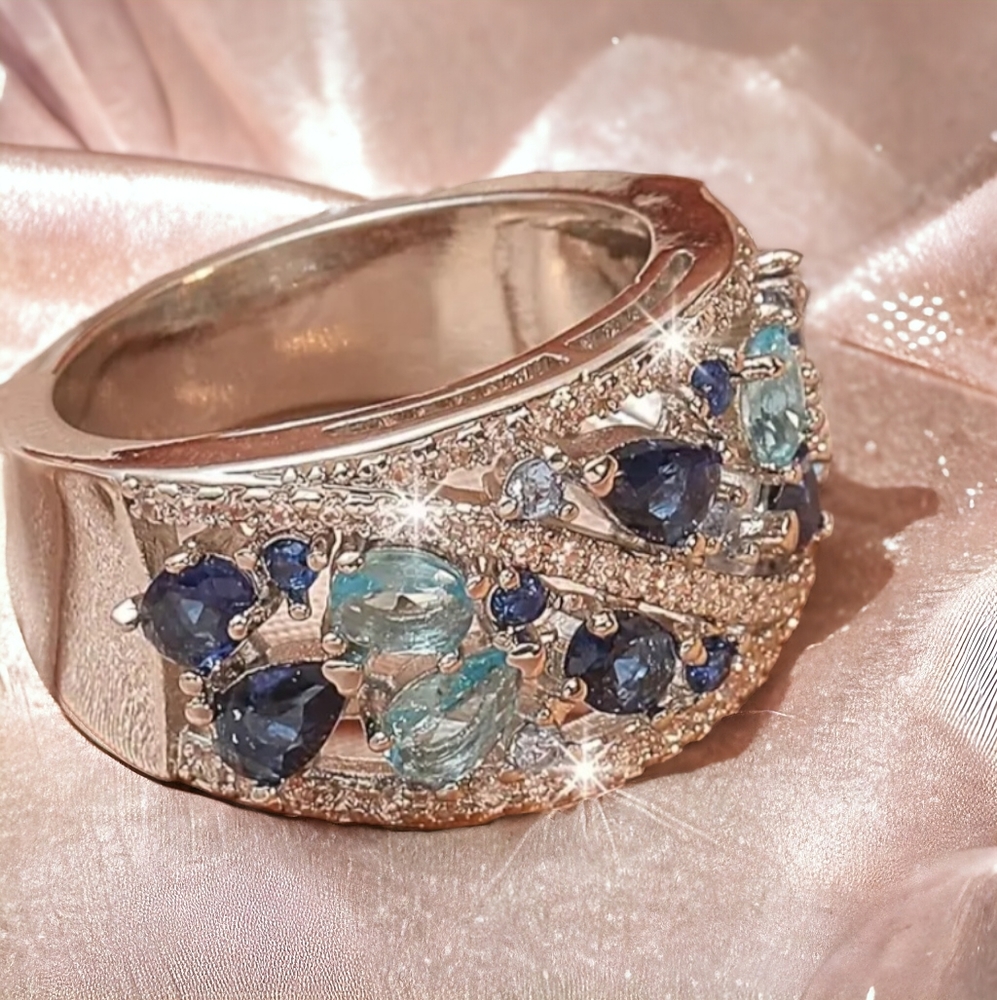 Blue Topaz Ring - Picture 11 of 11